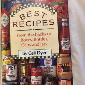 BEST RECIPES FROM THE BACK OF BOXES, BOTTLES, CANS & JARS by Ceil Dyer